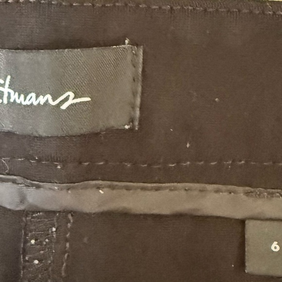 3/$30 - REITMANS Classic Black Skinny Trousers Pants - Picture 3 of 7